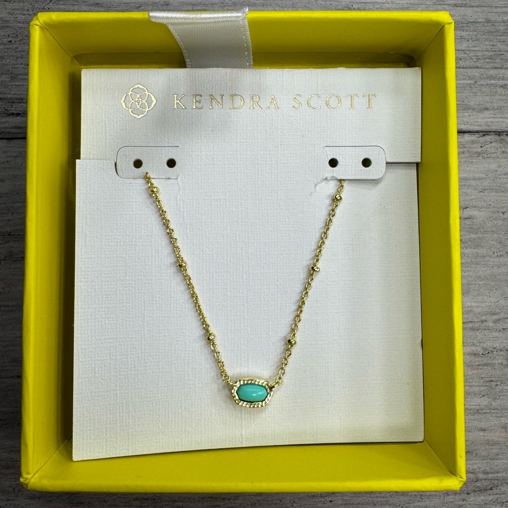 Mini Elisa Gold Satellite Short Pendant Necklace